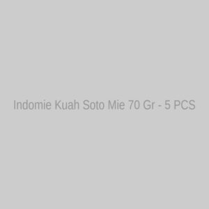 Indomie Kuah Soto Mie 70 Gr - 5 PCS