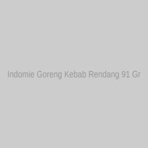 Indomie Goreng Kebab Rendang 91 Gr
