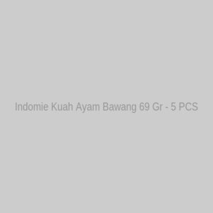 Indomie Kuah Ayam Bawang 69 Gr - 5 PCS