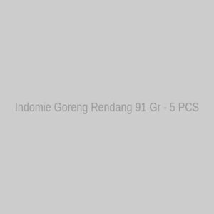 Indomie Goreng Rendang 91 Gr - 5 PCS
