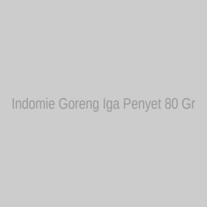 Indomie Goreng Iga Penyet 80 Gr